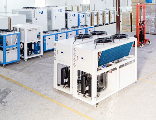 风冷式冷水机的工作原理、组成与故障分析